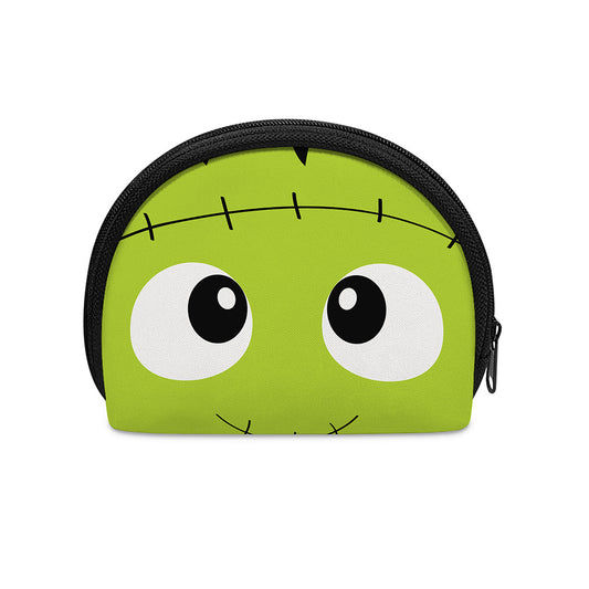 Cute Frankenstein Face Print Coin Purse