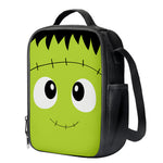 Cute Frankenstein Face Print Crossbody Lunch Bag