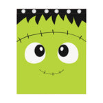 Cute Frankenstein Face Print Curtain