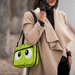 Cute Frankenstein Face Print Double Strap Bible Bag