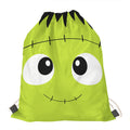 Cute Frankenstein Face Print Drawstring Bag