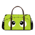 Cute Frankenstein Face Print Duffel Bag