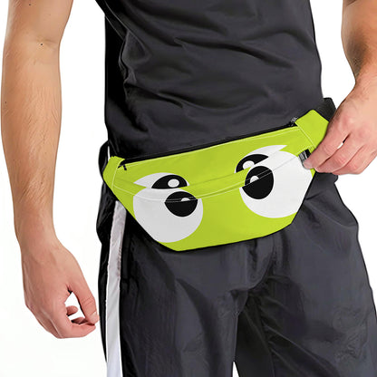 Cute Frankenstein Face Print Fanny Pack