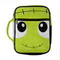 Cute Frankenstein Face Print Front Pocket Bible Bag