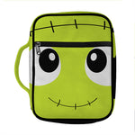Cute Frankenstein Face Print Front Pocket Bible Bag