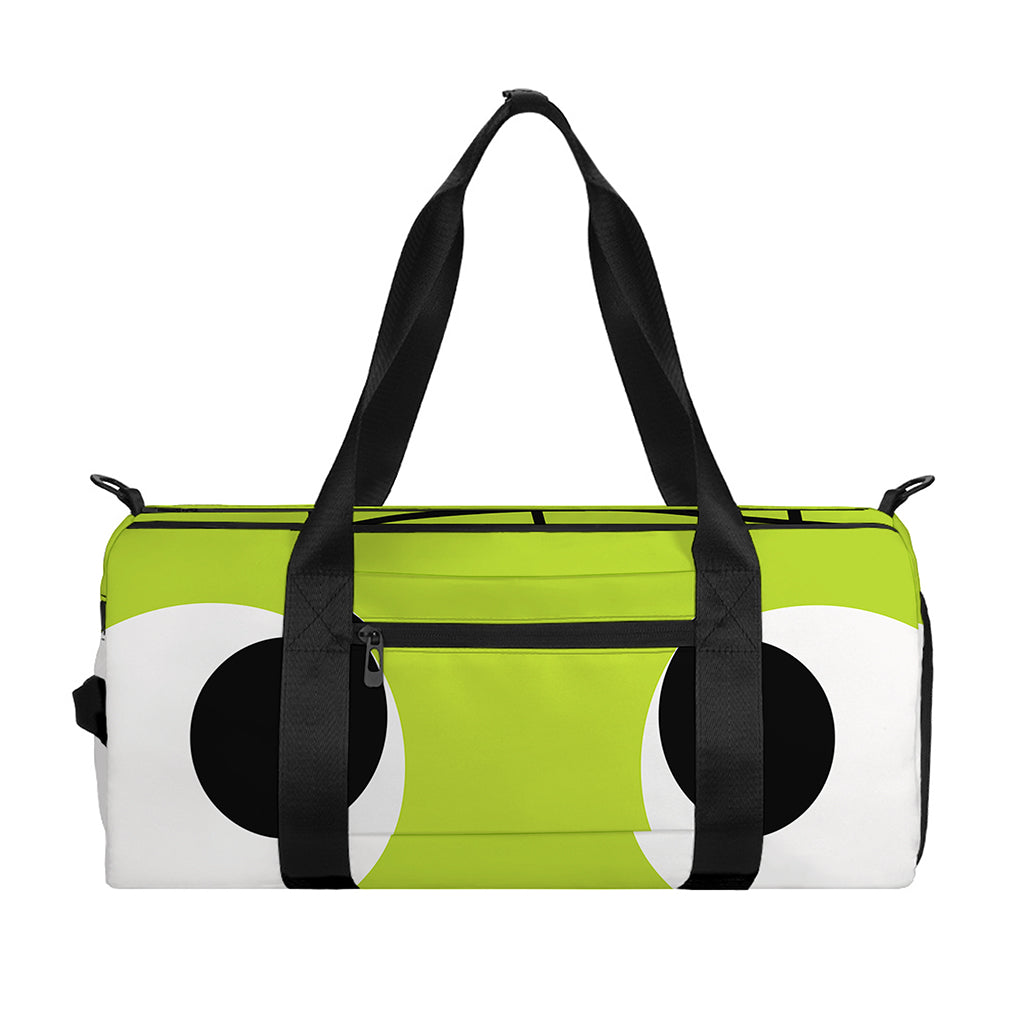 Cute Frankenstein Face Print Gym Bag