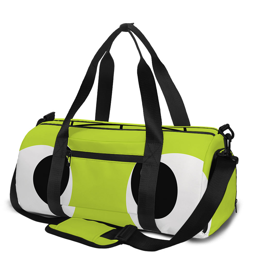 Cute Frankenstein Face Print Gym Bag