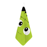Cute Frankenstein Face Print Hand Towel