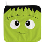 Cute Frankenstein Face Print Hand Towel