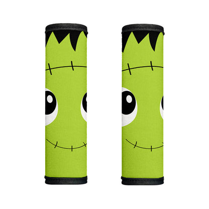 Cute Frankenstein Face Print Handle Covers