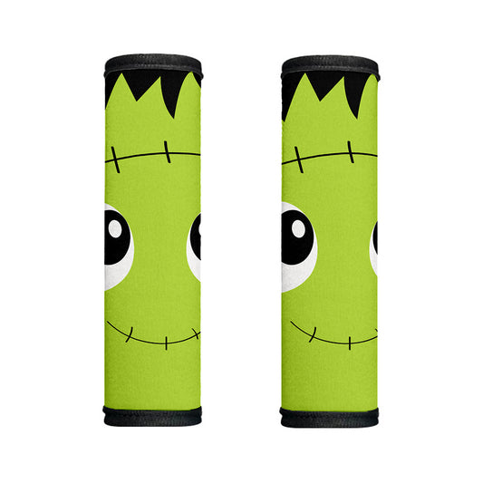 Cute Frankenstein Face Print Handle Covers