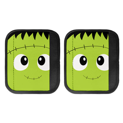 Cute Frankenstein Face Print Handle Covers