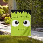 Cute Frankenstein Face Print House Flag