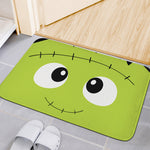 Cute Frankenstein Face Print Indoor Door Mat