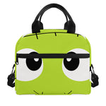 Cute Frankenstein Face Print Insulated Lunch Bag