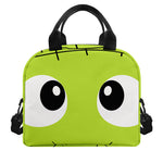 Cute Frankenstein Face Print Insulated Lunch Bag