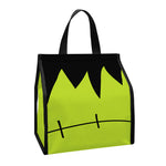 Cute Frankenstein Face Print Insulated Lunch Tote