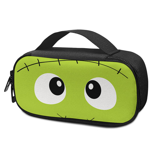 Cute Frankenstein Face Print Insulin Cooler Travel Case