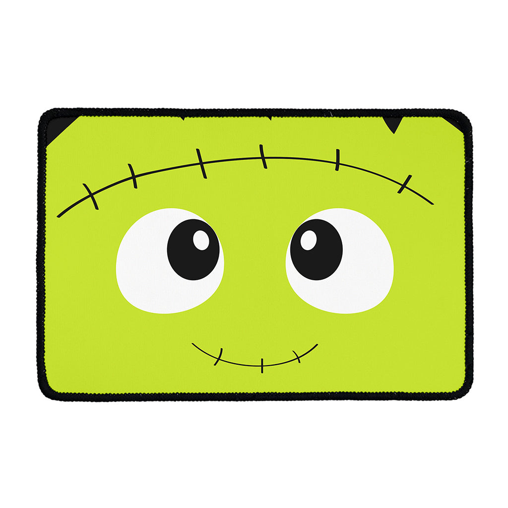 Cute Frankenstein Face Print Kitchen Mat