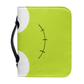 Cute Frankenstein Face Print Leather Bible Cover
