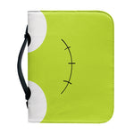 Cute Frankenstein Face Print Leather Bible Cover