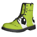 Cute Frankenstein Face Print Lace-Up Boots