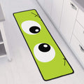 Cute Frankenstein Face Print Long Kitchen Mat