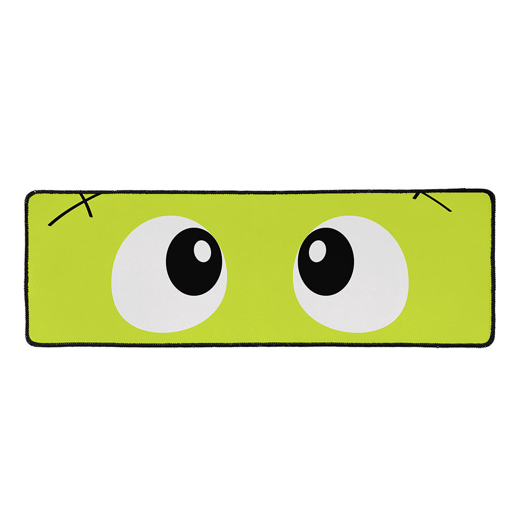 Cute Frankenstein Face Print Long Kitchen Mat
