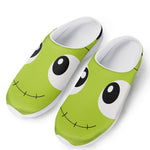 Cute Frankenstein Face Print Mesh Casual Shoes