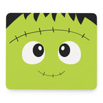 Cute Frankenstein Face Print Mouse Pad