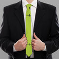 Cute Frankenstein Face Print Necktie