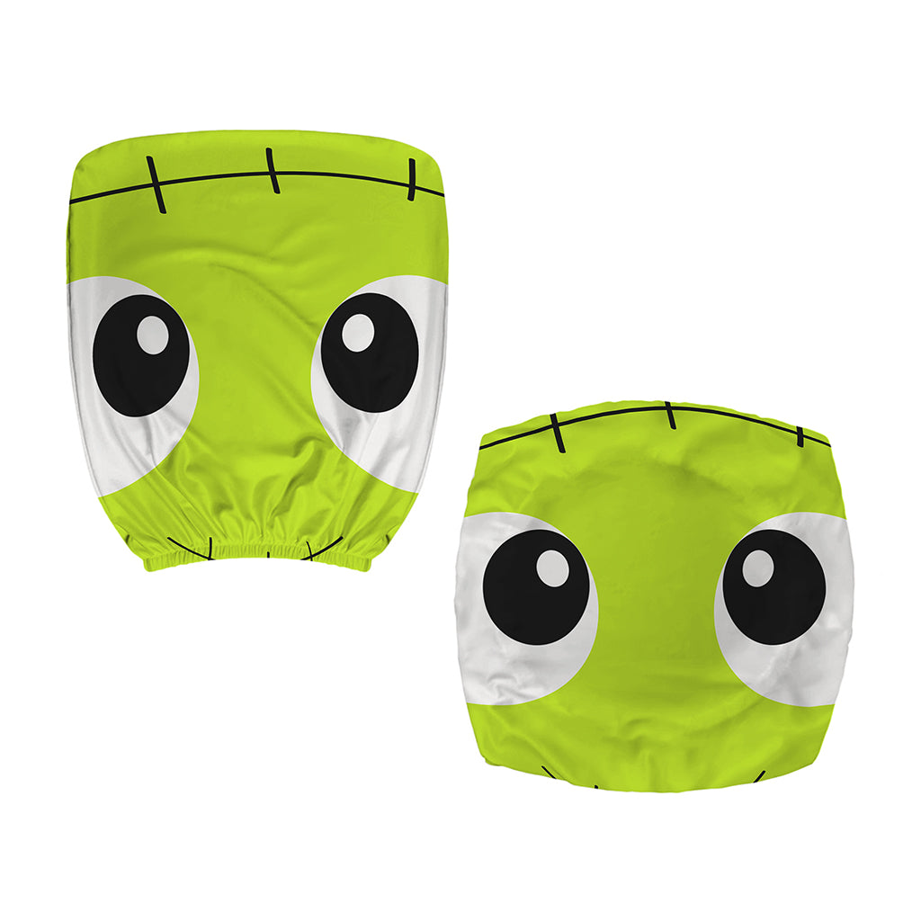 Cute Frankenstein Face Print Office Chair Cover