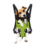 Cute Frankenstein Face Print Pet Carrier Backpack