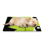 Cute Frankenstein Face Print Pet Cooling Mat Cover