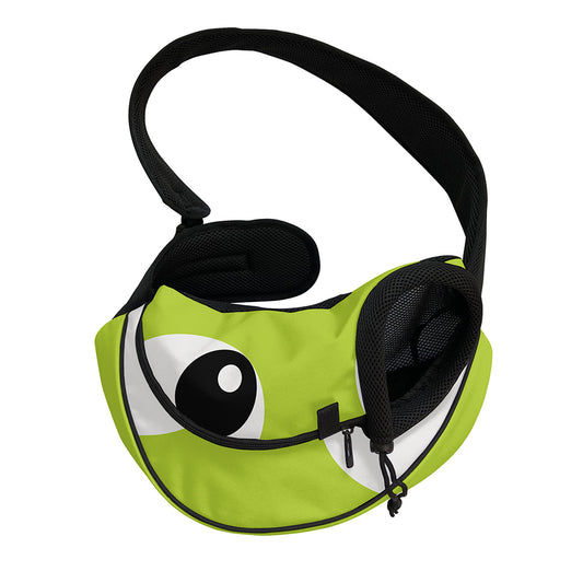 Cute Frankenstein Face Print Pet Sling Carrier