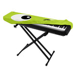 Cute Frankenstein Face Print Piano Keyboard Cover