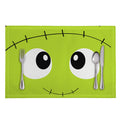 Cute Frankenstein Face Print Placemat