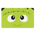 Cute Frankenstein Face Print Polyester Doormat