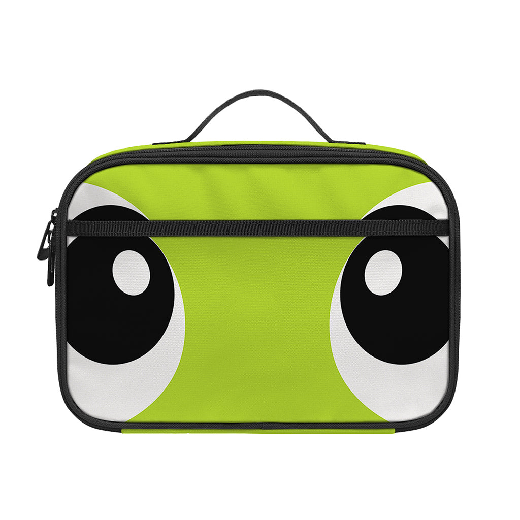 Cute Frankenstein Face Print Portable Lunch Bag