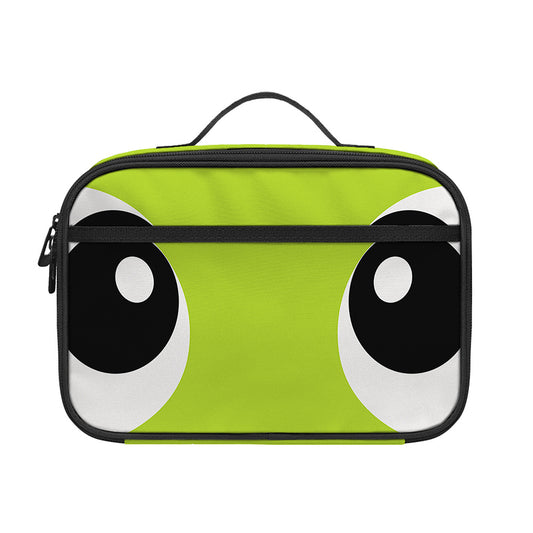 Cute Frankenstein Face Print Portable Lunch Bag