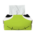 Cute Frankenstein Face Print Rectangle Tissue Box Cover