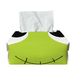 Cute Frankenstein Face Print Rectangle Tissue Box Cover