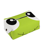 Cute Frankenstein Face Print Rectangle Tissue Box Cover