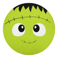 Cute Frankenstein Face Print Round Blanket