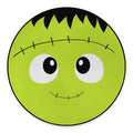 Cute Frankenstein Face Print Round Floor Mat