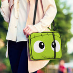 Cute Frankenstein Face Print Shoulder Strap Bible Bag