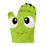 Cute Frankenstein Face Print Single Oven Mitt