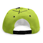 Cute Frankenstein Face Print Snapback Cap
