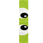 Cute Frankenstein Face Print Table Runner
