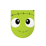 Cute Frankenstein Face Print Toilet Lid Cover